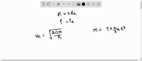the-escape-velocity-from-the-earth-is-about-11-kms1-the-escape-velocity-from-a-planet-having-twice-the-radius-and-the-same-mean-density-as-the-earth-is-kms1-a-22-b-11-c-55-d-155-2