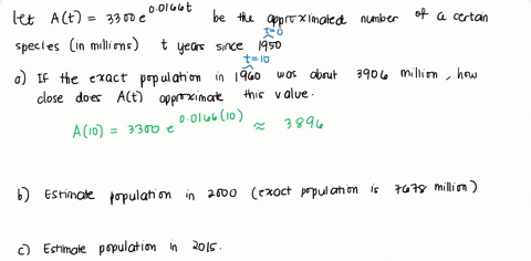 the-growth-of-a-certain-species-in-millions-since-1950-closely-fits-the-following-exponential-function-where-t-is-the-number-of-years-since-1950-at3300e00166t-a-the-population-of-the-species-09737