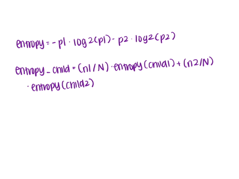 5a-decision-tree-is-for-a-two-class-problem-is-given-belowin-each-node-we-have-number-of-samples-of-both-class-present-in-that-node-consider-in-the-root-node-1616means-16-examples-of-class-c-12636