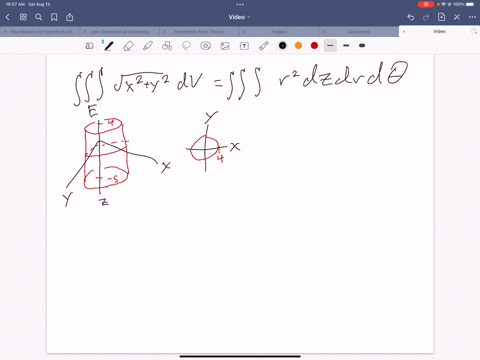 given-the-triple-integrals-x2-y2-dv-where-e-is-the-region-that-lies-inside-the-cylinder-x2-y2-16-and-between-the-planes-2-5-and-z-4-sketch-the-cylinder-and-its-projection-on-suitable-plane-e-96157