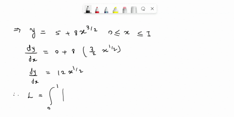 find-the-exact-length-of-the-curve_-y-5-8x32-0-x-1-27848