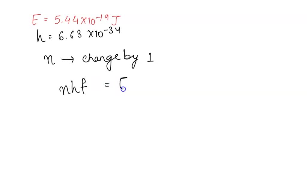 SOLVED According to Planck's theory, how does the frequency of