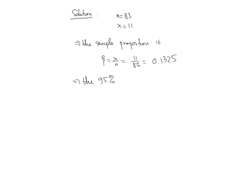 assume-that-a-sample-is-used-to-estimate-a-population-proportion-p-find-the-95-confidence-interval-for-a-sample-of-size-83-with-11-successes-enter-your-answer-as-a-tri-linear-inequality-using-decimals