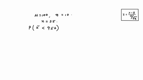 16-given-a-normal-distribution-with-10o-and-o-10-if-you-select-a-sample-of-x-25-what-is-the-probability-that-t-is-less-than-952-a-030854-b-000621-c-099379-d-000831-32925