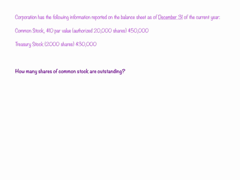 marvin-corporation-has-the-following-information-reported-on-the-balance-sheet-as-of-december-31-of-the-current-year-common-stock-10-par-value-authorized-20000-shares-50000-treasury-stock-20-02325