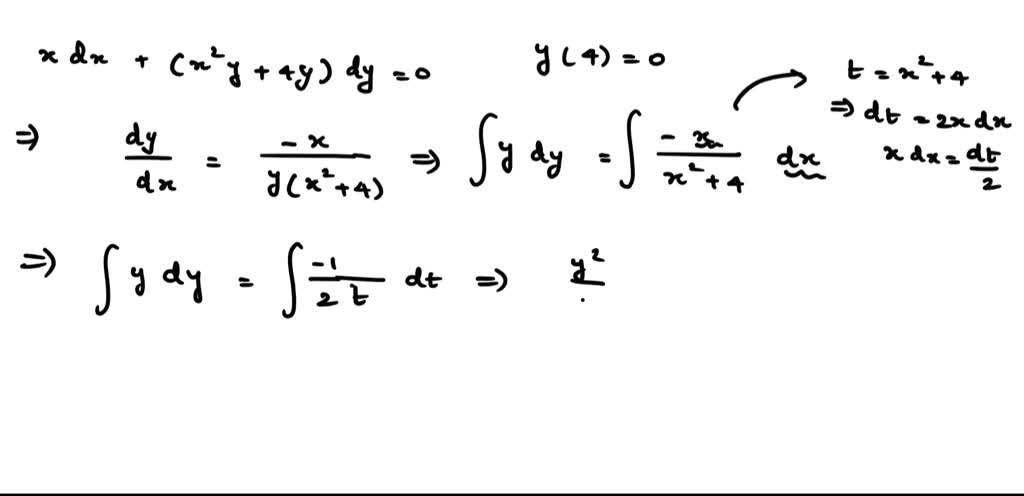 SOLVED: In Problems 29 and 30 proceed as in Example 5 and find an ...