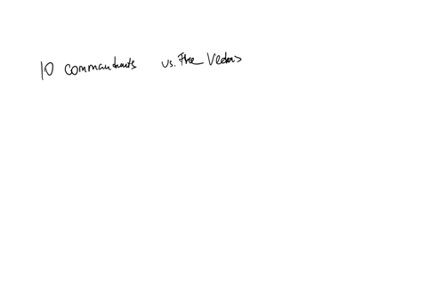 which-of-these-statements-distinguishes-the-jewish-ten-commandments-from-the-vedas-a-the-ten-commandments-influenced-later-religions-while-the-vedas-are-relevant-only-to-followers-of-the-vedic-religio