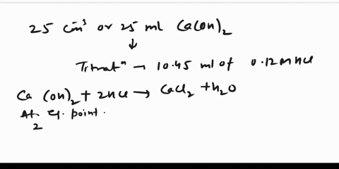 250-ml-of-calcium-hydroxide-solution-was-titrated-with-standard-00100-moldm-3-hydrochloric-acid-solution-add-3-drops-of-screened-methyl-orange-indicator-average-titre-value-is-1200cm3-250-ml-99212