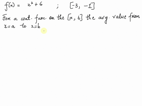 let-f-be-the-function-defined-by-fx-x26-what-is-the-average-value-of-f-on-the-interval-31-written-in-simplest-form-08521