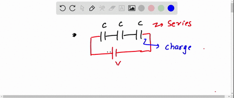 three-identical-capacitors-are-connected-in-series-across-a-potential-source-battery-if-a-charge-of-q-flows-into-this-combination-of-capacitors-how-much-charge-does-each-capacitor-carry-a-q9-90586
