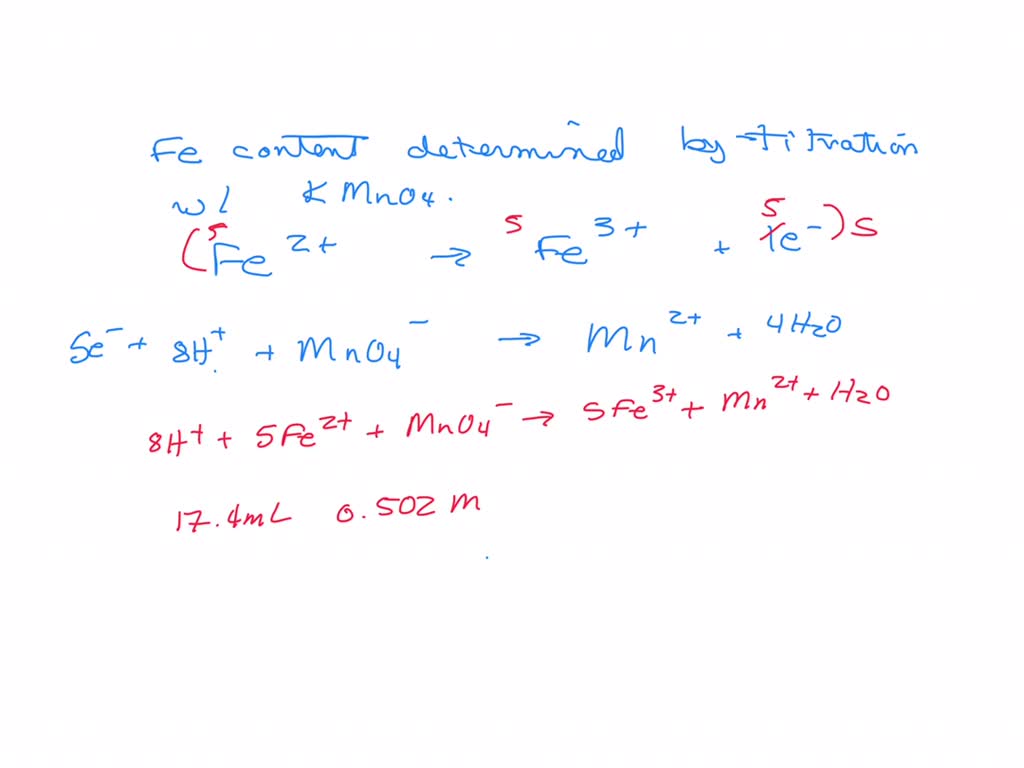 solved-10-iron-content-in-a-sample-can-be-determined-through