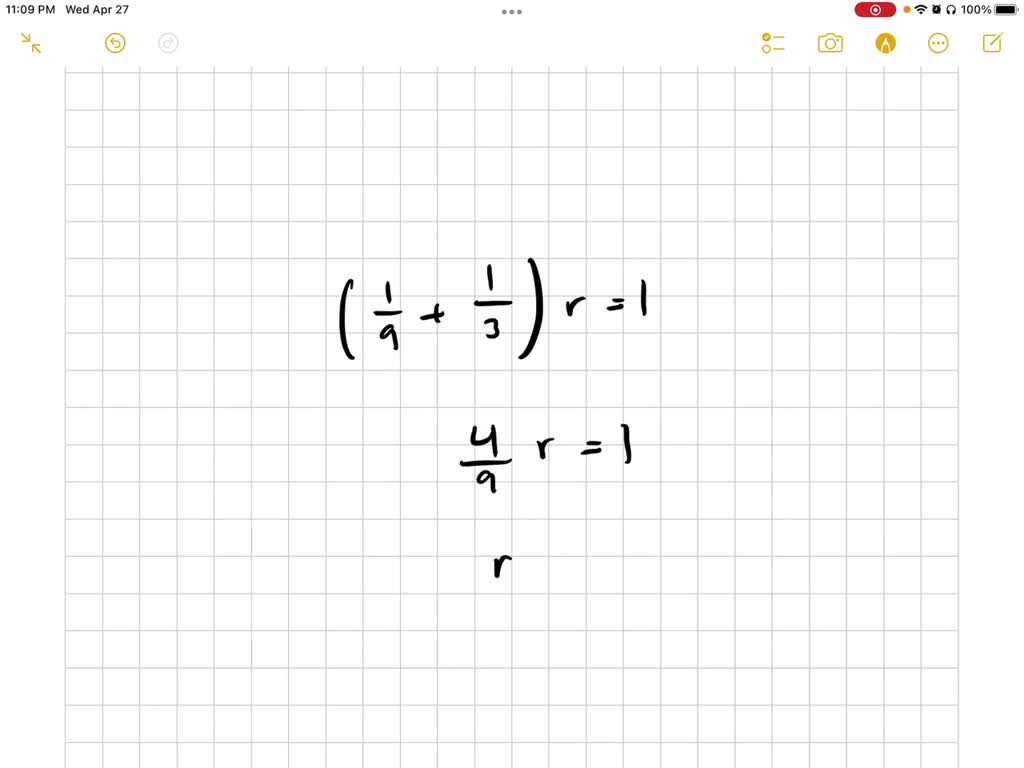 SOLVED One painter can paint a house in 9 days; yet a more experienced