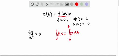 a-particle-moves-along-the-x-axis-in-such-a-way-that-its-acceleration-at-time-t-for-t-0-is-given-by-at-4-cos-2t-at-time-t-0-the-velocity-of-the-particle-is-v0-1-and-its-position-is-x0-0-find-63859