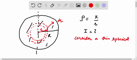 an-inhomogeneous-sphere-with-mass-m-and-radius-r-rotating-on-its-main-axis-determine-the-moment-of-inertia-of-the-sphere-if-its-mass-density-as-a-radial-function-is-expressed-in-p-r-k-r-93664