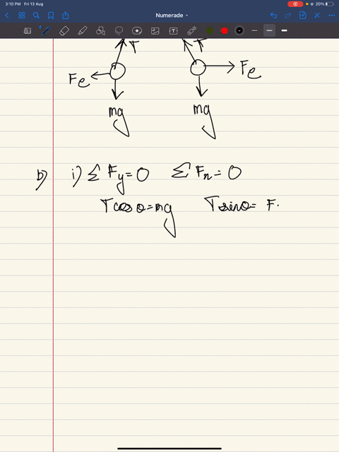 two-small-spheres-with-mass-m-150-g-are-hung-by-silk-threads-of-length-l-120-m-from-a-common-point-fig-p2162-when-the-spheres-are-given-equal-quantities-of-negative-charge-so-that-q_1-q_2-q-each-thr-3