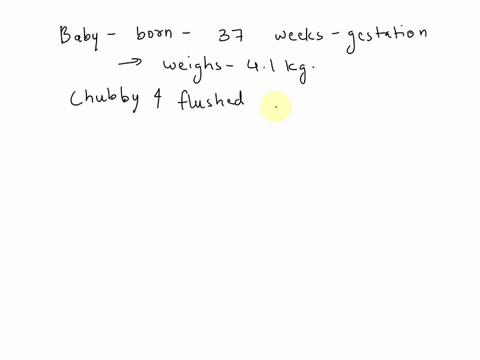 an-infant-weighing-41-kg-was-born-2-hours-ago-at-37-weeks-of-gestation-the-infant-appears-chubby-with-a-flushed-complexion-and-is-very-tremulous-what-are-the-tremors-most-likely-the-result-o-08504
