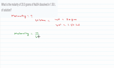 what-is-the-molarity-of-200-grams-of-naoh-dissolved-in-150-l-of-solution-72504
