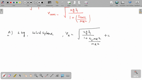 3-four-objects-are-placed-in-a-row-at-the-same-height-near-the-top-ofa-ramp-and-are-released-from-rest-at-the-same-time-the-table-below-shows-the-objects-as-well-as-the-expression-for-their-34362