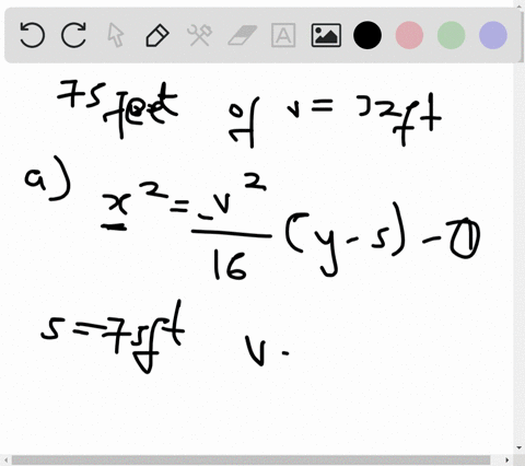 projectile-motion-consider-the-path-of-a-projectile-projected-horizontally-with-a-velocity-of-v-feet-67933