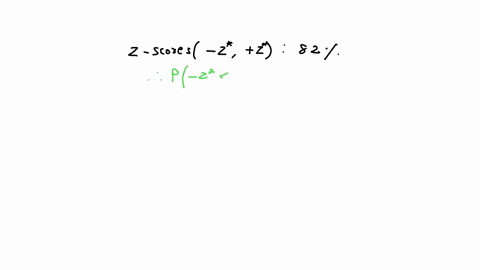 find-the-z-scores-for-which-8282-of-the-distributions-area-lies-between-minusz-and-z-86027