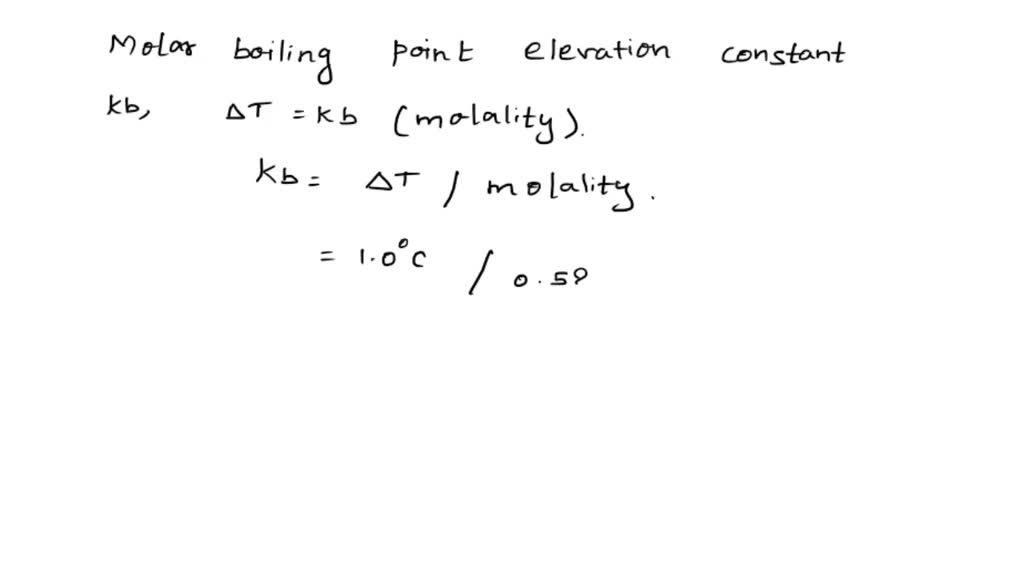 SOLVED A certain liquid has a normal boiling point of 149.30°C and a