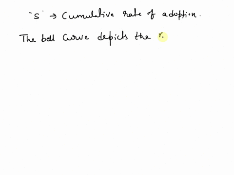 which-of-the-following-statements-is-are-true-group-of-answer-choices-the-adoptions-per-period-in-the-market-follows-a-bell-shaped-curve-approximately-the-cumulative-adoptions-in-the-market-93893
