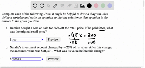 complete-each-of-the-following-hint-it-might-be-helpful-to-draw-a-diagram-then-define-a-variable-and-write-an-equation-so-that-the-solution-to-that-equation-is-the-answer-to-the-given-questi-12213