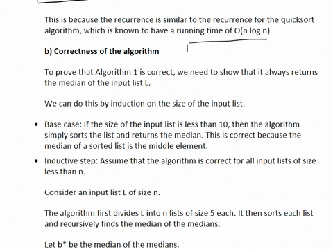 algorithm-1-findmedianl-input-l-as-input-list-containing-n-real-numbers-output-the-median-of-l-as-m-ifn10then-sort-l-and-return-the-median-m-end-if-divide-l-into-n-lists-of-size-5-each-makin-13932