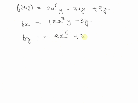 find-the-four-second-order-partial-derivatives-fxy-2xy-3xy-9y-fxxxy-fxy-xy-fyxxy-fyy-xy-88477