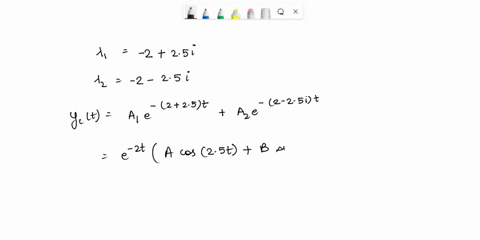 solve-the-following-initial-value-problems-plot-the-solutions-for-0-t-5-a-solve-analytically-d2y-dy-4-102sy-3sin4t-dt2-dt-yo-0-0-2-dt-b-solve-numerically-using-explicit-euler-and-4th-order-r-95424