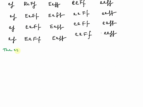the-cross-eeff-x-eeff-e-and-f-are-dominant-leads-to-an-fi-generation-of-which-the-fi-generation-is-back-crossed-with-the-recessive-parent-the-offspring-shows-the-following-distribution-where-11087