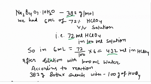 approximately-6-ml-of-concperchloric-acid-72-was-transferred-to-a-bottle-and-diluted-with-about-1-liter-of-water-a-sample-containing-2515-mg-of-primary-standard-na2b4o710h2o-required-2741-ml-32784
