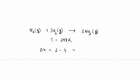calculate-the-differnce-between-the-molar-enthalpy-and-internal-energy-changes-in-the-synthesis-of-ammonia-at-298k-n2g3h2g-2nh3gh-11754