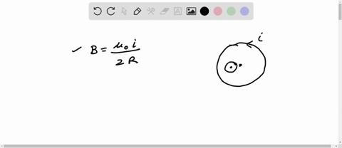 the-magnetic-field-strength-at-the-center-of-a-circular-electric-current-loop-is-given-by-b-o-i-2-r-at-center-of-loop-where-r-is-the-radius-of-the-loop-this-equation-becomes-b-o-n-i-2-r-for-a-flat-coi