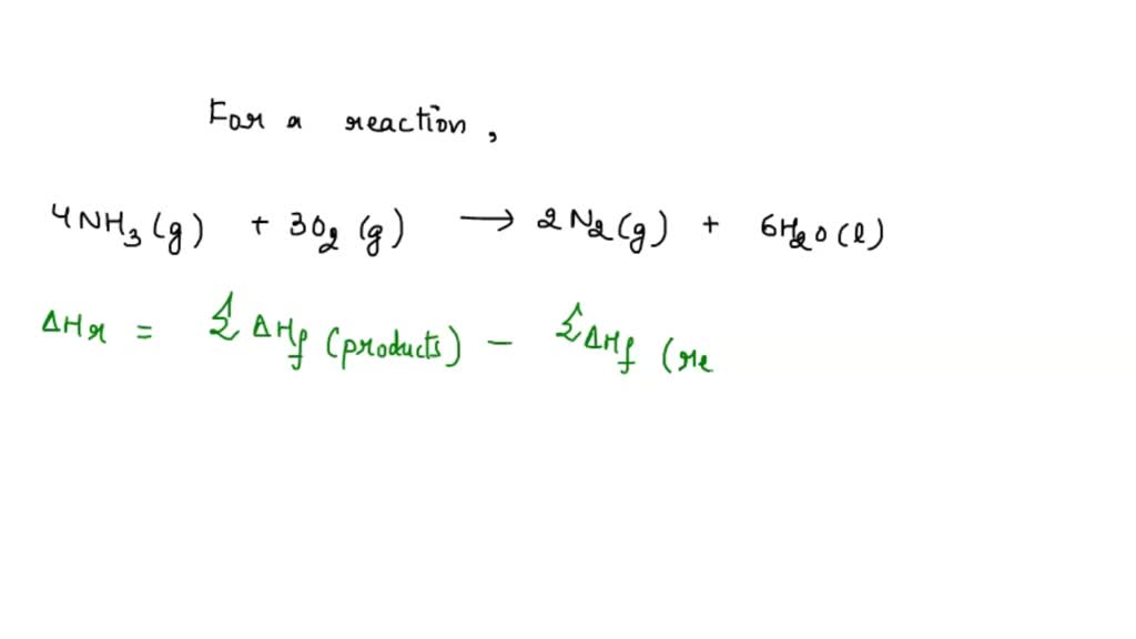 SOLVED Calculate the change of enthalpy for the reaction N2 + O2