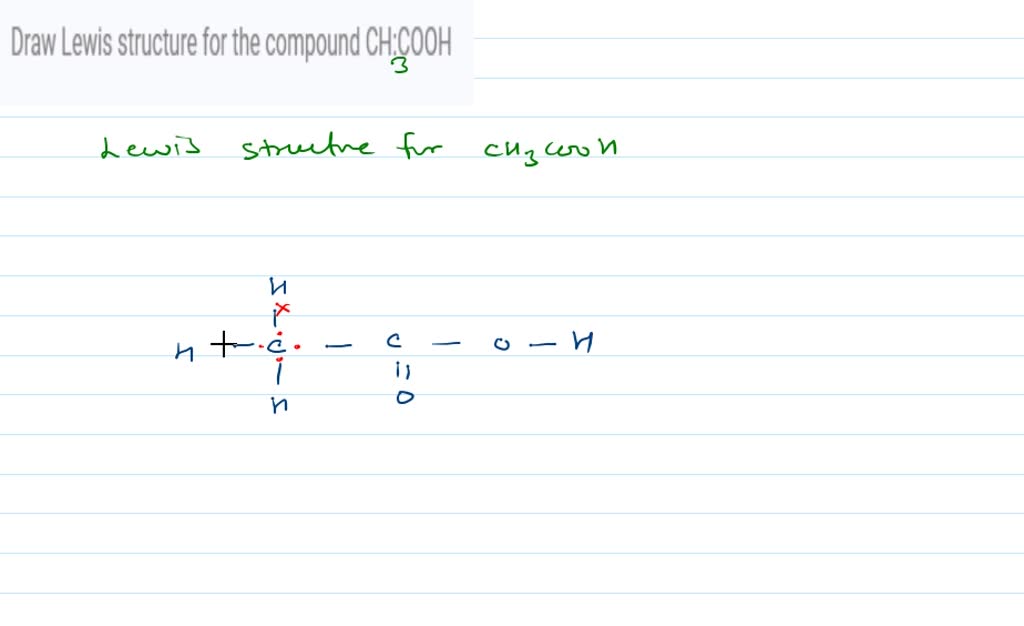 SOLVED: draw a lewis structure of the conjugate acid of CH3OCH3 be sure ...