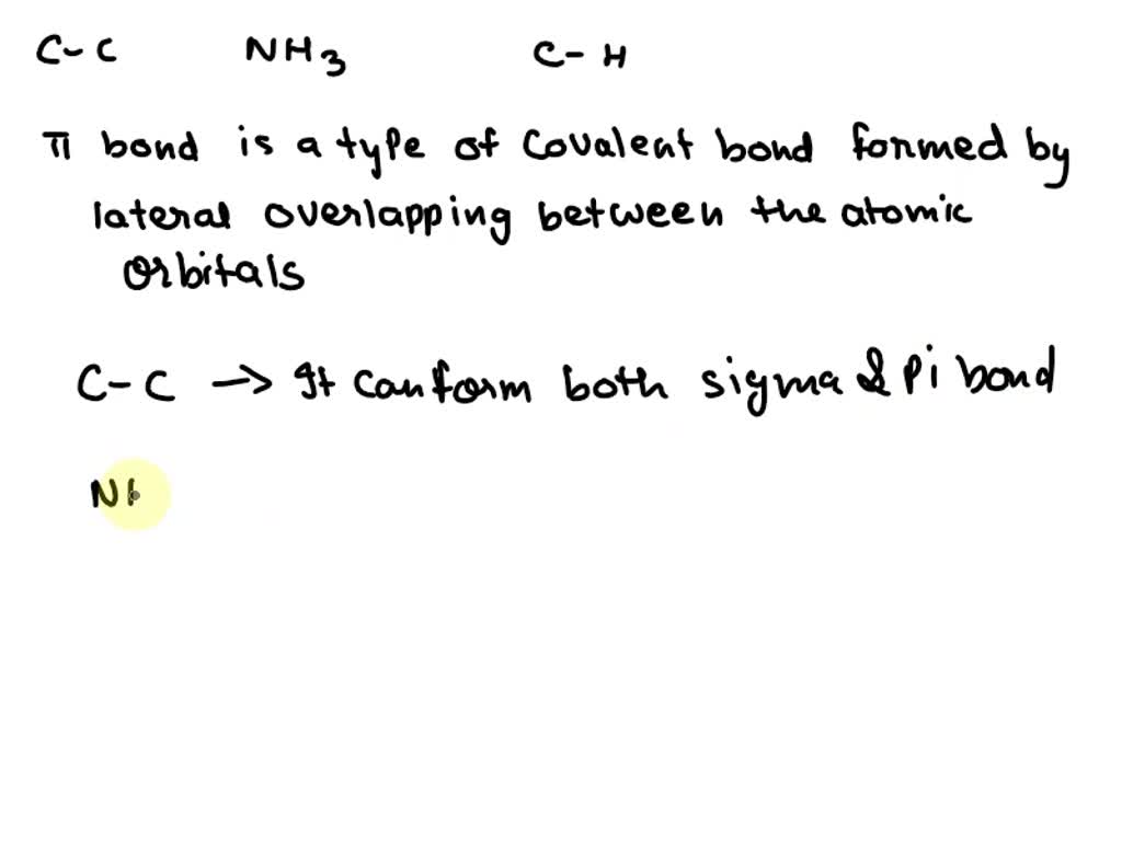 SOLVED Which of the following statements about bonding and orbitals is