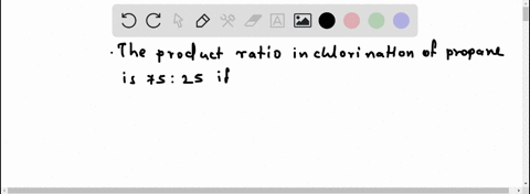 what-would-be-the-product-ratio-in-the-chlorination-of-propane-if-all-the-hydrogens-were-abstracte-4-56518