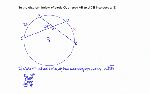 12-in-the-diagram-below-of-circle-0-chords-ab-and-cd-intersect-at-e-720-589-if-mac-720-and-m-laec-589how-many-degrees-are-in-mdb-1089-2-659-3-449-4-149-89464