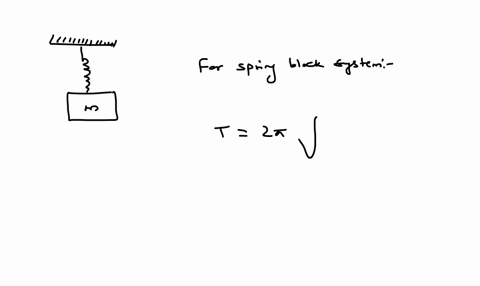 an-object-with-a-mass-m-is-suspended-from-an-elastic-spring-with-a-spring-constant-k-the-object-oscillates-with-period-t-if-the-mass-of-oscillations-is-quadrupled-how-it-will-change-the-peri-27618