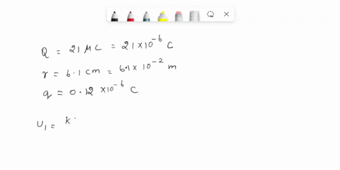 a-21-c-point-charge-is-placed-61-cm-from-an-identical-21-c-point-charge-how-much-work-would-be-required-by-an-external-force-to-move-a-012-c-test-charge-from-a-point-midway-between-them-to-a-99622