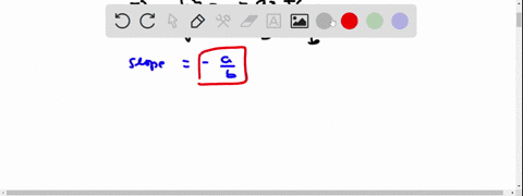 point-suppose-that-ax-by-c-is-the-equation-of-a-non-vertical-line-find-the-slope-of-this-line-slope-is-suppose-that-the-vector-u-ai-bj-is-not-vertical-find-the-slope-of-this-vector-slope-is-85635