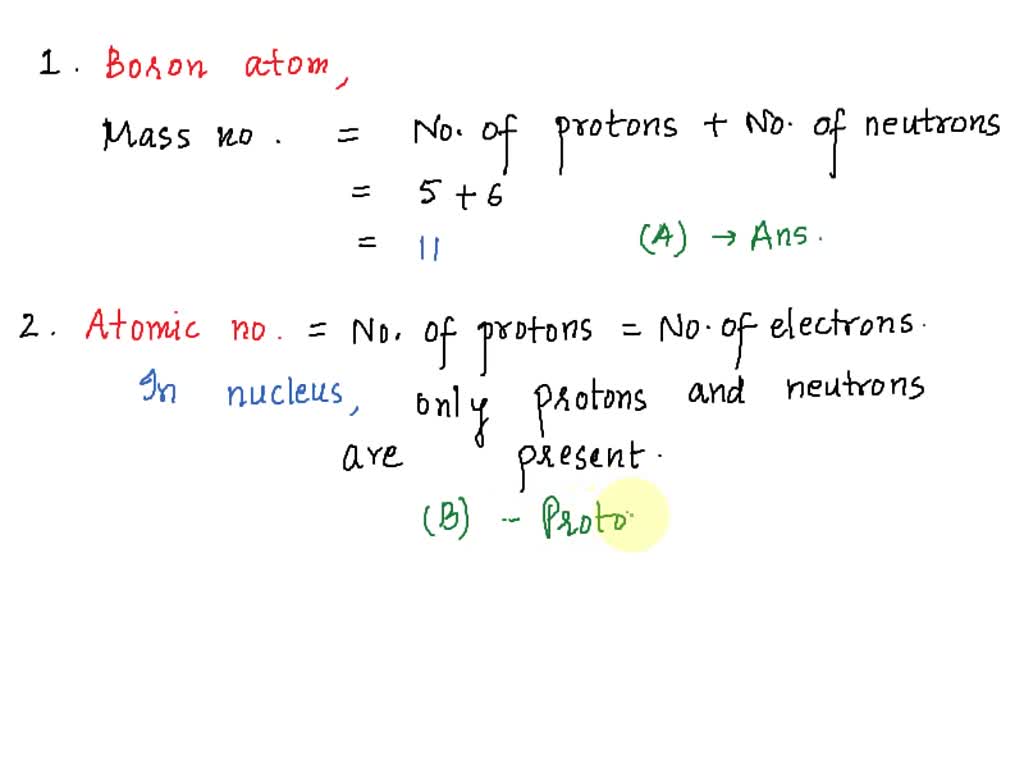 5 how do you determine the number of protons an atom has