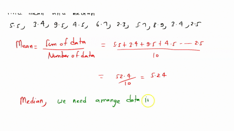 measures-of-central-tendency-ungrouped-find-the-mean-and-median-of-the-following-numbers-55-34-95-45-67-23-57-89-34-25-72126