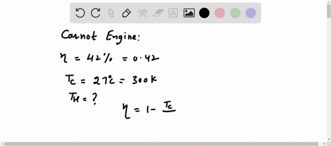 a-what-is-the-hot-reservoir-temperature-of-a-carnot-engine-that-has-an-efficiency-of-420-and-a-cold-reservoir-temperature-of-270oc-bwhat-must-the-hot-reservoir-temperature-be-for-a-real-heat-81532