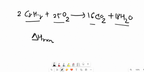 using-the-following-equation-for-the-combustion-of-octane-calculate-the-heat-associated-with-the-combustion-of-excess-octane-with-92-g-of-oxygen-gas-assuming-complete-combustion-the-molar-ma-65222