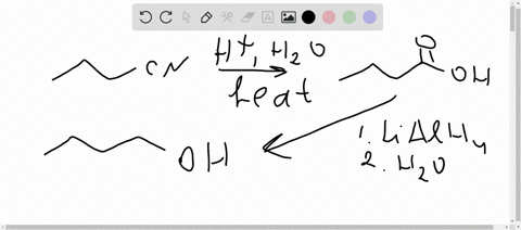 how-could-you-convert-butanenitrile-into-the-following-compounds-write-each-step-showing-the-reagent-03032