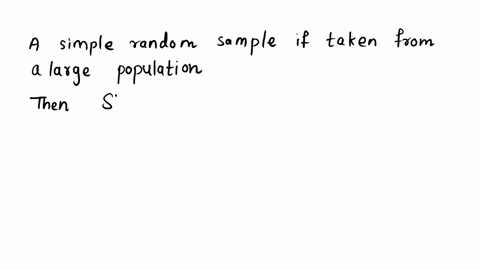simple-random-sample-of-100-observations-was-taken-from-large-population-the-sample-mean-and-the-standard-deviation-were-determined-t0-be-80-and-2-respectively-the-standard-error-of-the-mean-43527
