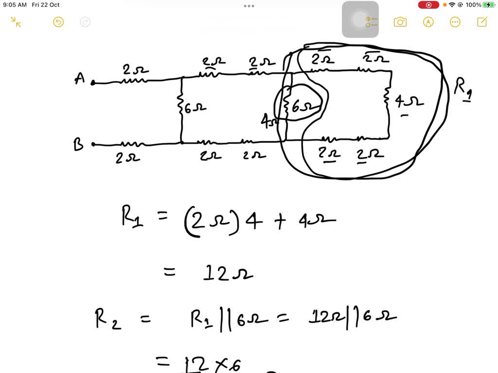 Thirteen Resistors Are Connected Across Points A And B As Shown In The ...