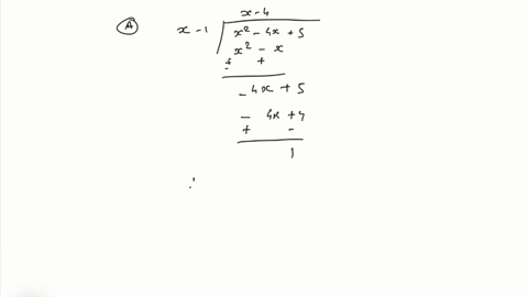 find-the-quotient-and-remainder-using-long-division-x2-4x-12-x-1-quotient-remainder-97703